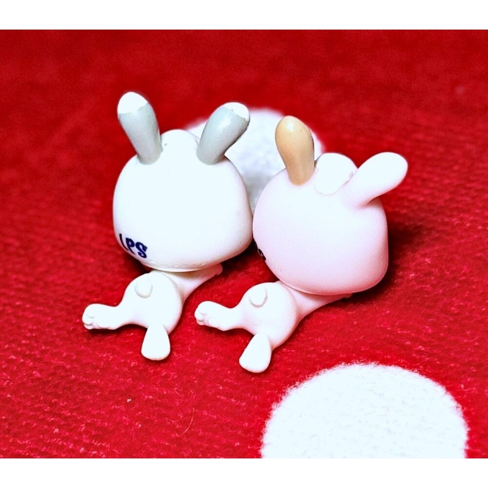Authentic LPS Littlest Pet Shop #2669 #2629 Cutest Pets Baby Bunny Rabbit Nap - Picture 7 of 8